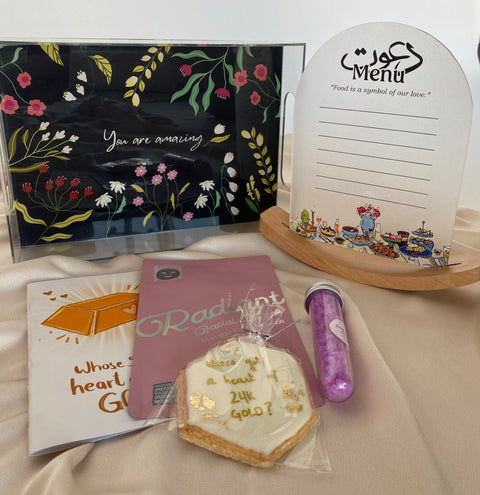 Tray & Dawat Menu Hamper for Mothers