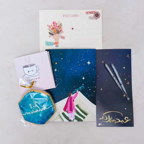 Chand Dikh Gaya - Girl Eid Mirror Card