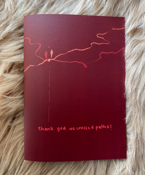 Thank God We Crossed Paths Card