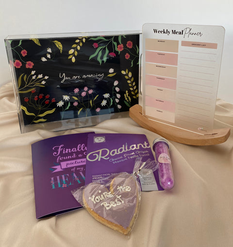 Tray & Meal Planner Hamper For Mothers